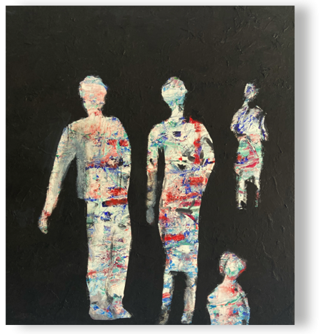 Sie wissen noch nicht...
Öl/Impasto/Lw, 100 x 100 cm, 2024 Sie wissen noch nicht...
Öl/Impasto/Lw, 100 x 100 cm, 2024